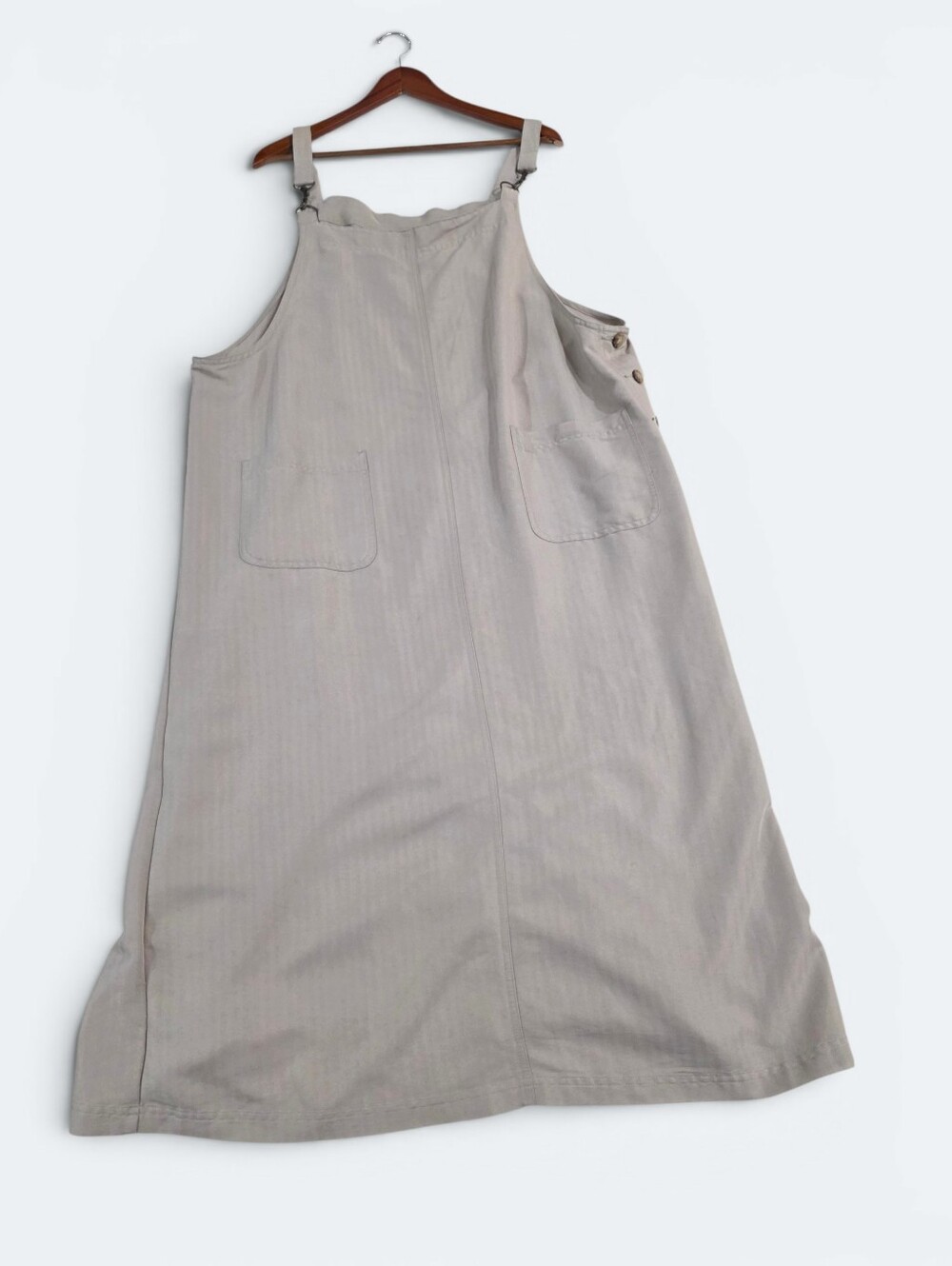 Vintage 1990s White Stag Plus Size (18W) Overall Jumper Dress